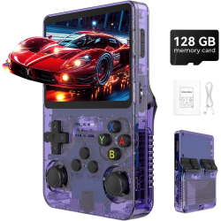 R36s Retro Video Game Console Handheld Game Player 128GB