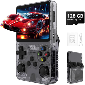 R36s Retro Video Game Console Handheld Game Player 128GB