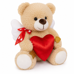 Cupid Teddy Bear 21 cm � Romantisk Bamse &amp; Gaveid�