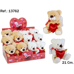 Cupid Teddy Bear - 21 cm