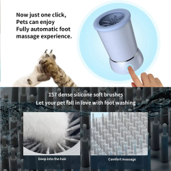 Automatisk poterens til hund og kat � nem reng�ring af hundepoter