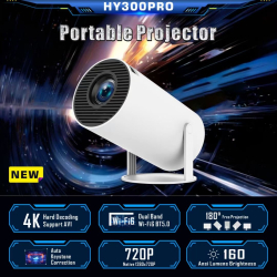 HY300 Pro HD Mini Projektor med Android &amp; WiFi