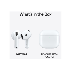 Apple AirPods 4 with Active Noise Cancellation Hvid