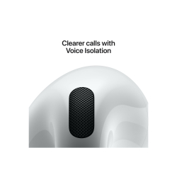 Apple AirPods 4 with Active Noise Cancellation Hvid