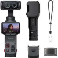 Insta360 Luna Ultra 8K Gimbal Kamera � Standard Bundle � Cosmic Black