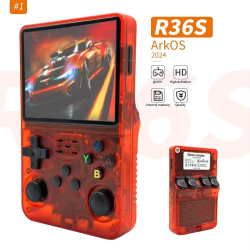 R36s Retro Video Game Console Handheld Game Player 64GB