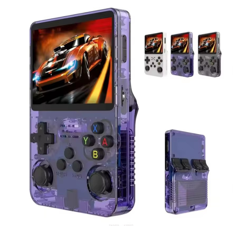 R36s Retro Video Game Console Handheld Game Player 64GB