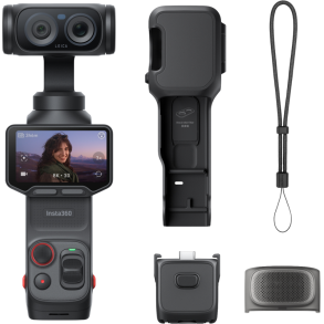 Insta360 Luna Ultra 8K Gimbal Kamera � Standard Bundle � Cosmic Black